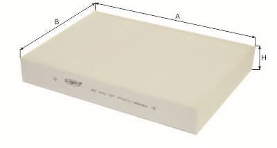 Filtru, aer habitaclu