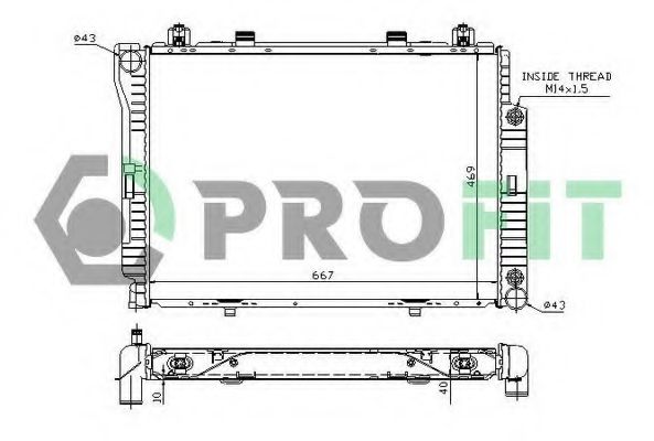 Radiator, racire motor