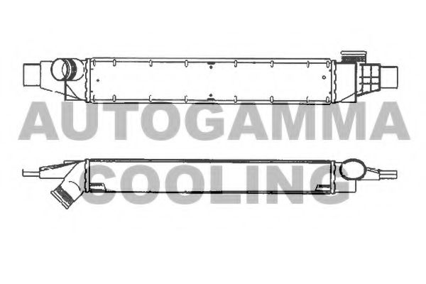 Intercooler, compresor