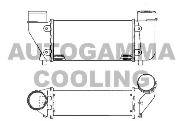 Intercooler, compresor