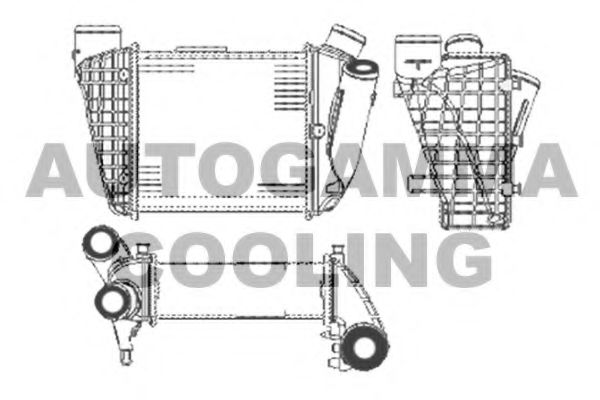 Intercooler, compresor