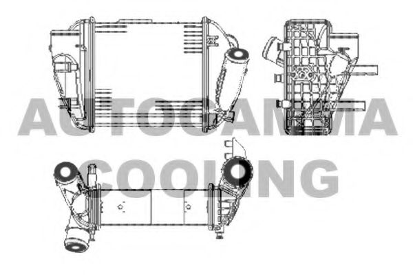 Intercooler, compresor