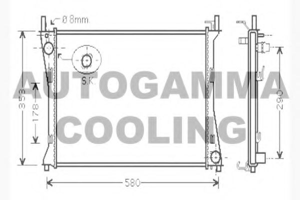Radiator, racire motor
