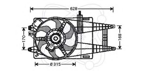 Ventilator, radiator