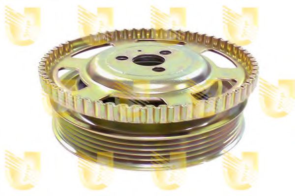 Fulie curea, arbore cotit