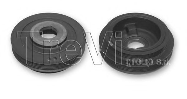 Fulie curea, arbore cotit