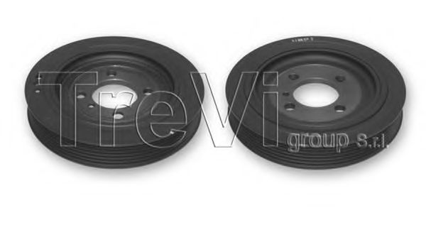 Fulie curea, arbore cotit