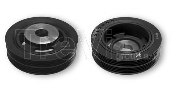 Fulie curea, arbore cotit