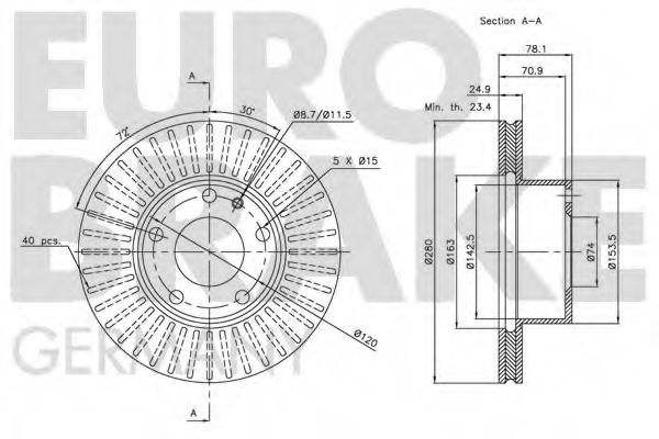 Disc frana