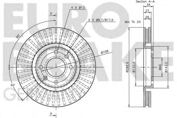 Disc frana