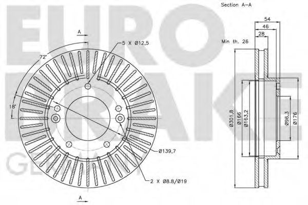 Disc frana