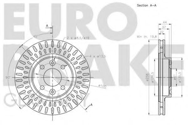 Disc frana