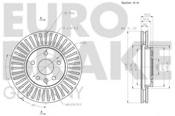 Disc frana