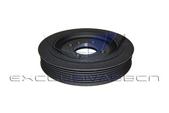 Fulie curea, arbore cotit