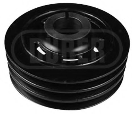 Fulie curea, arbore cotit