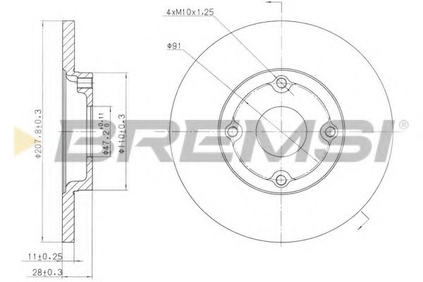 Disc frana