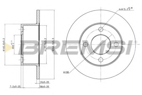 Disc frana