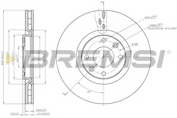 Disc frana