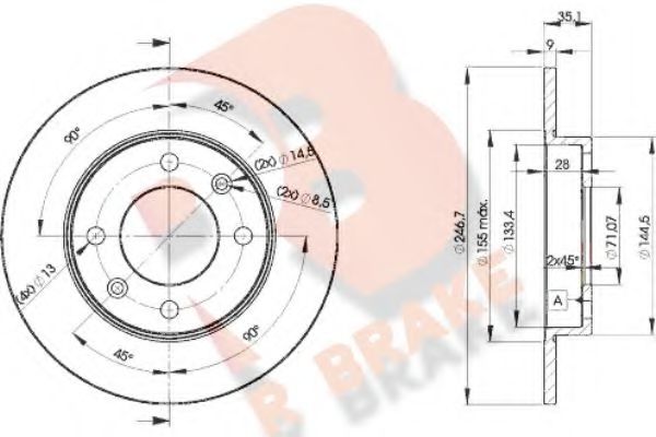 Disc frana