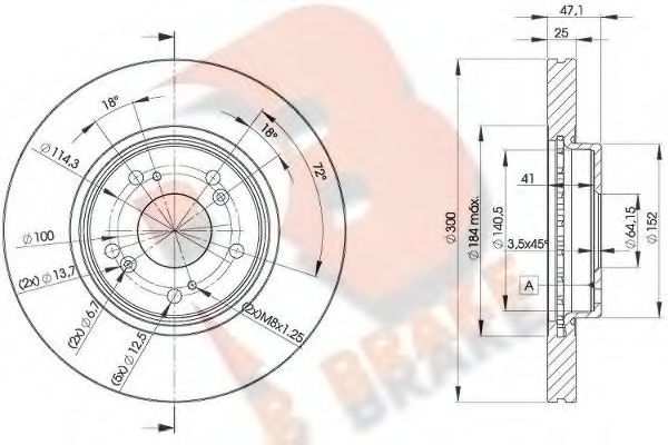 Disc frana