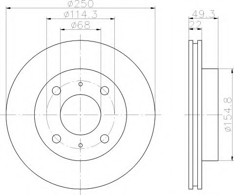 Disc frana