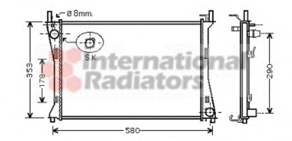 Radiator, racire motor