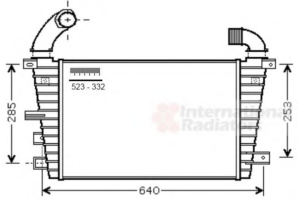 Intercooler, compresor