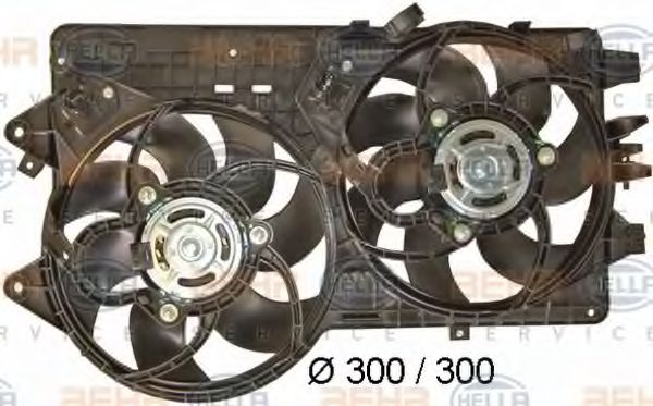 Ventilator, radiator