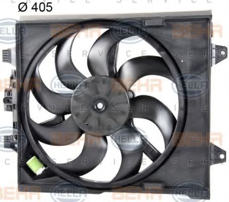 Ventilator, radiator