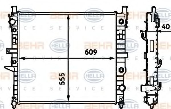 Radiator, racire motor