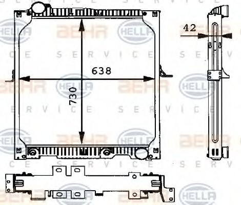 Radiator, racire motor
