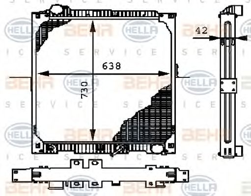 Radiator, racire motor