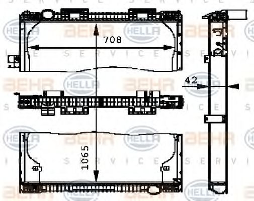 Radiator, racire motor