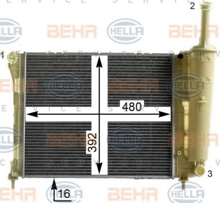 Radiator, racire motor