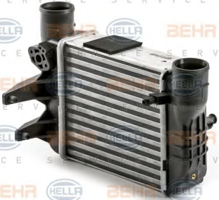 Intercooler, compresor
