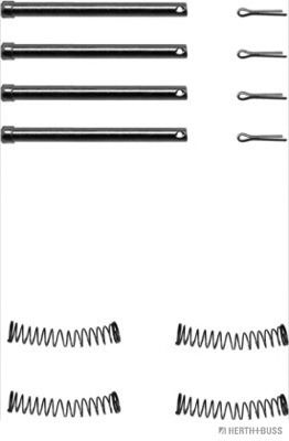 Set accesorii, placute frana