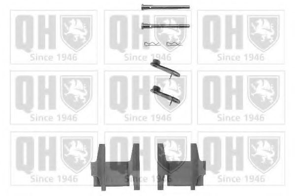 Set accesorii, placute frana