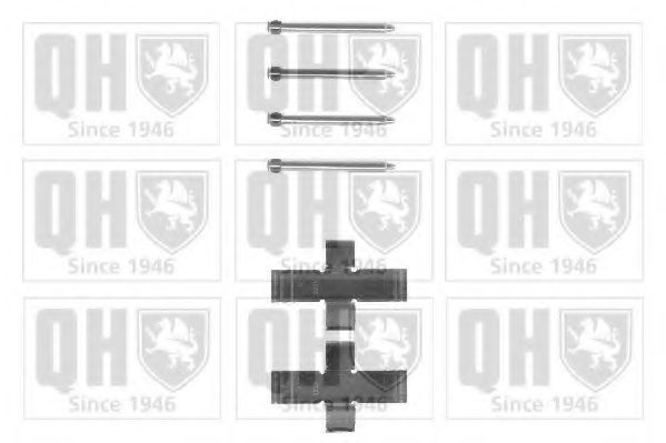 Set accesorii, placute frana