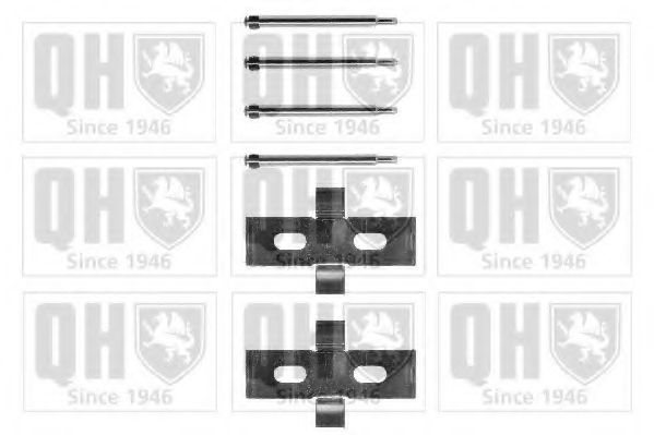 Set accesorii, placute frana