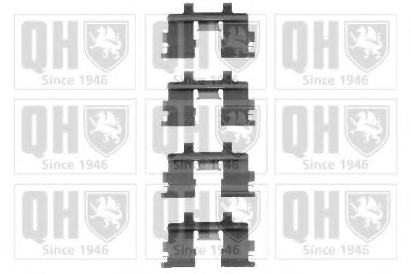 Set accesorii, placute frana