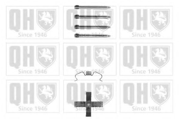 Set accesorii, placute frana