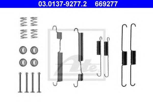 Set accesorii, sabot de frana