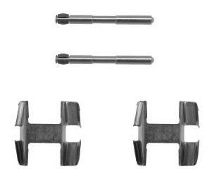 Set accesorii, placute frana