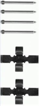 Set accesorii, placute frana