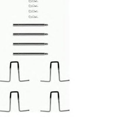 Set accesorii, placute frana