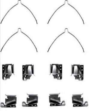 Set accesorii, placute frana