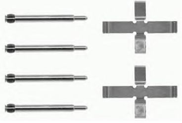 Set accesorii, placute frana