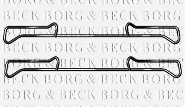 Set accesorii, placute frana