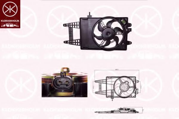 Ventilator, radiator