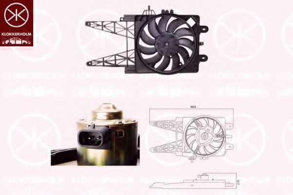 Ventilator, radiator